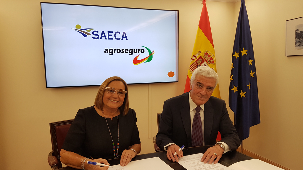 Firma adenda entre SAECA y Agroseguro